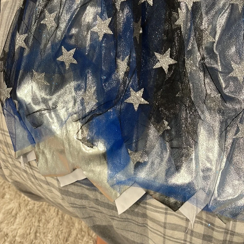 NWT- Star Witch American flag costume dress